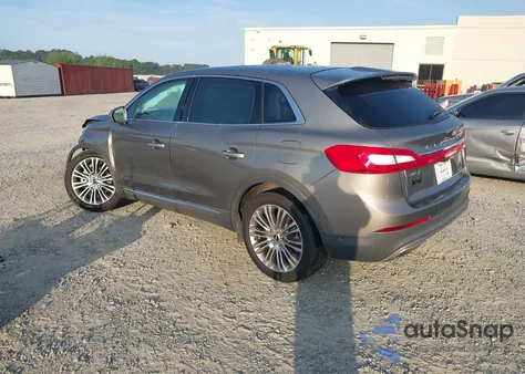 2017 Lincoln Mkx Reserve from USA, damaged, VIN 2LMPJ6LR3HBL37314